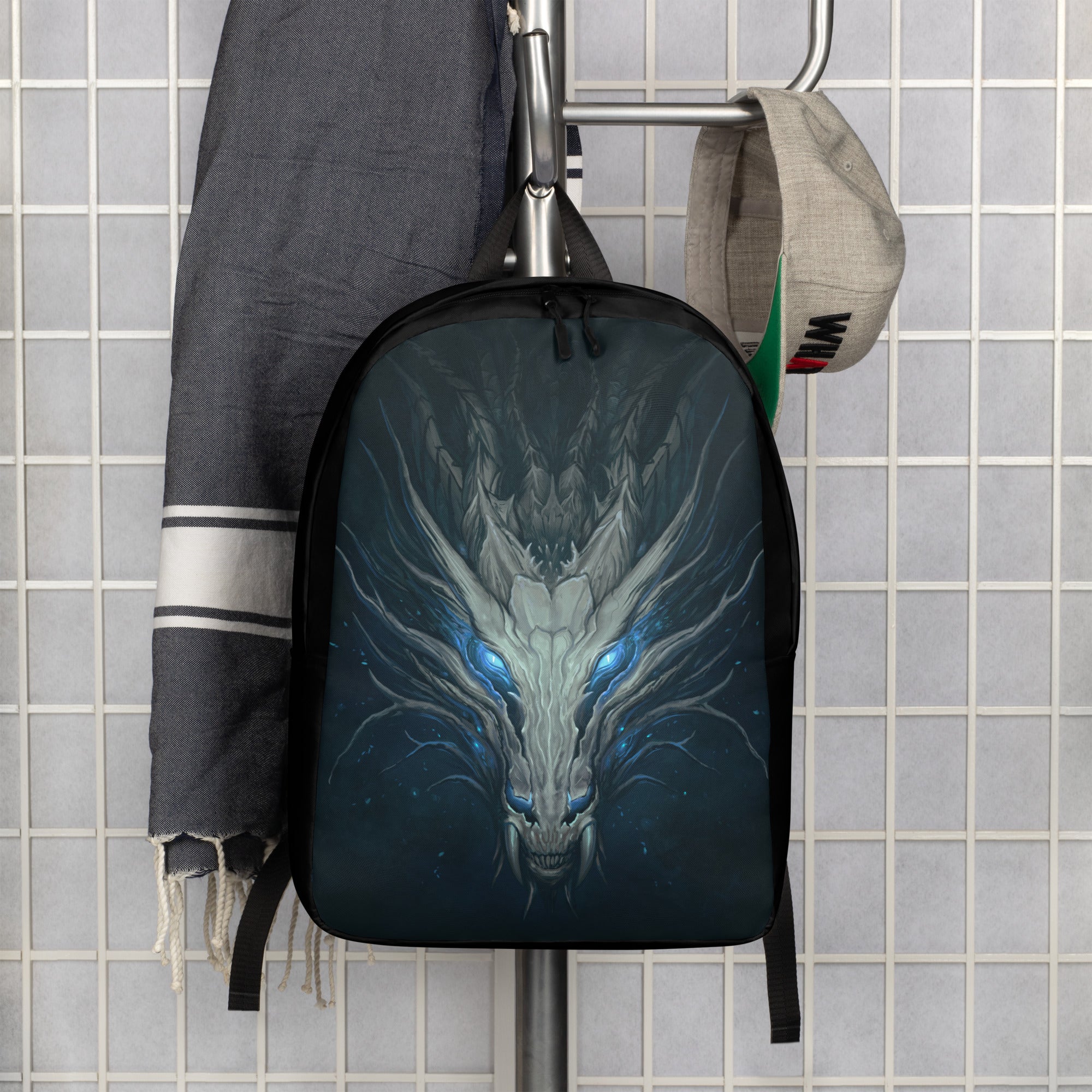 Blue Eyed Dragon Minimalist Backpack