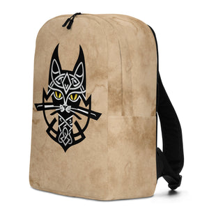 Viking Cat Minimalist Backpack
