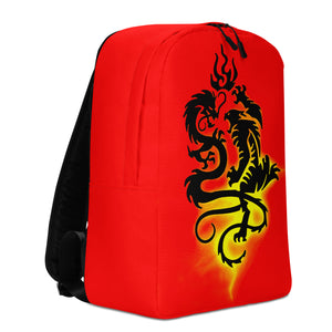Tribal Tiger and Dragon Minimalist Backpack