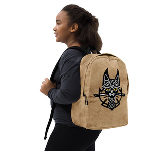 Viking Cat Minimalist Backpack