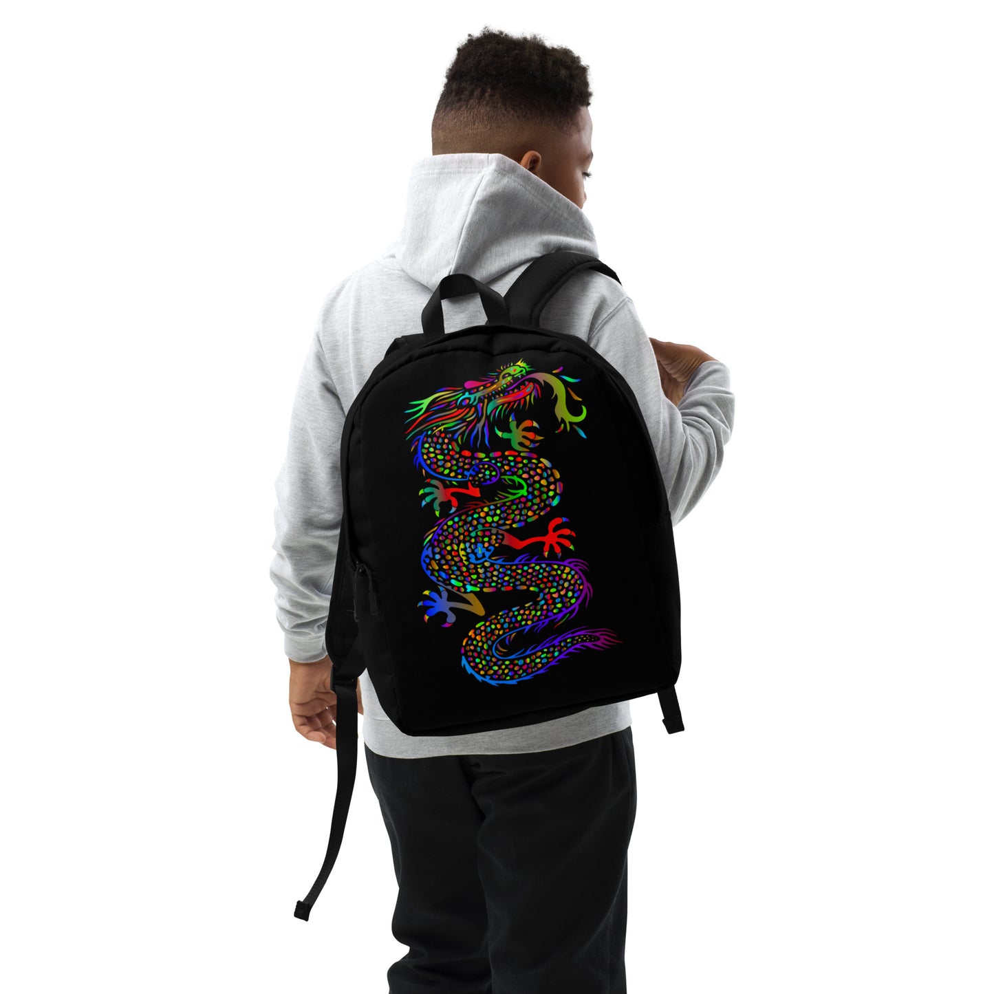 Rainbow Dragon Minimalist Backpack