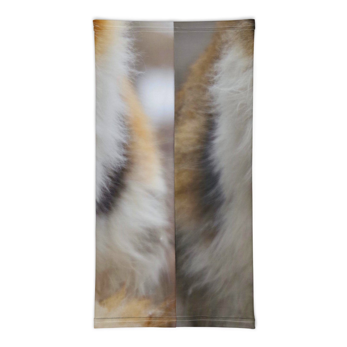 Real Cat Face Print Neck Gaiter