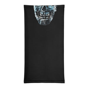 Zombie Face with Black Background Neck Gaiter