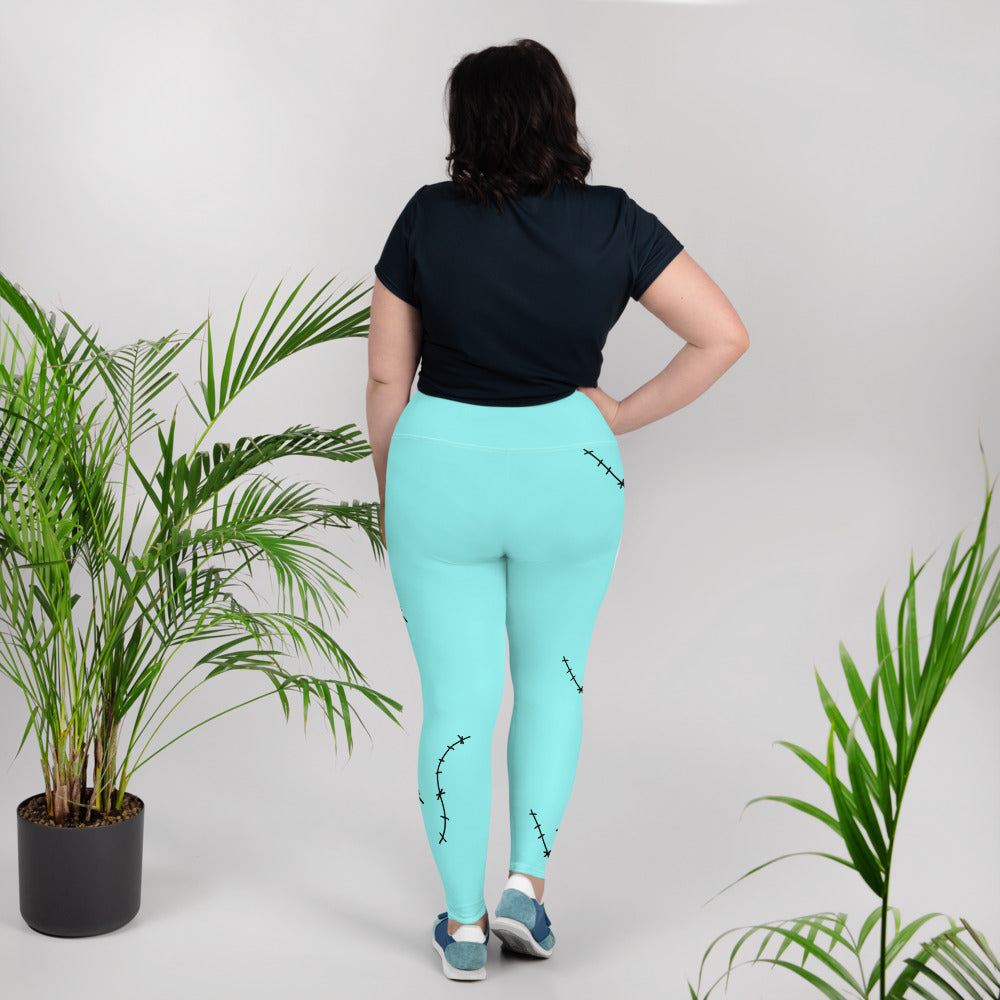 Sally Stitches Plus Size Leggings