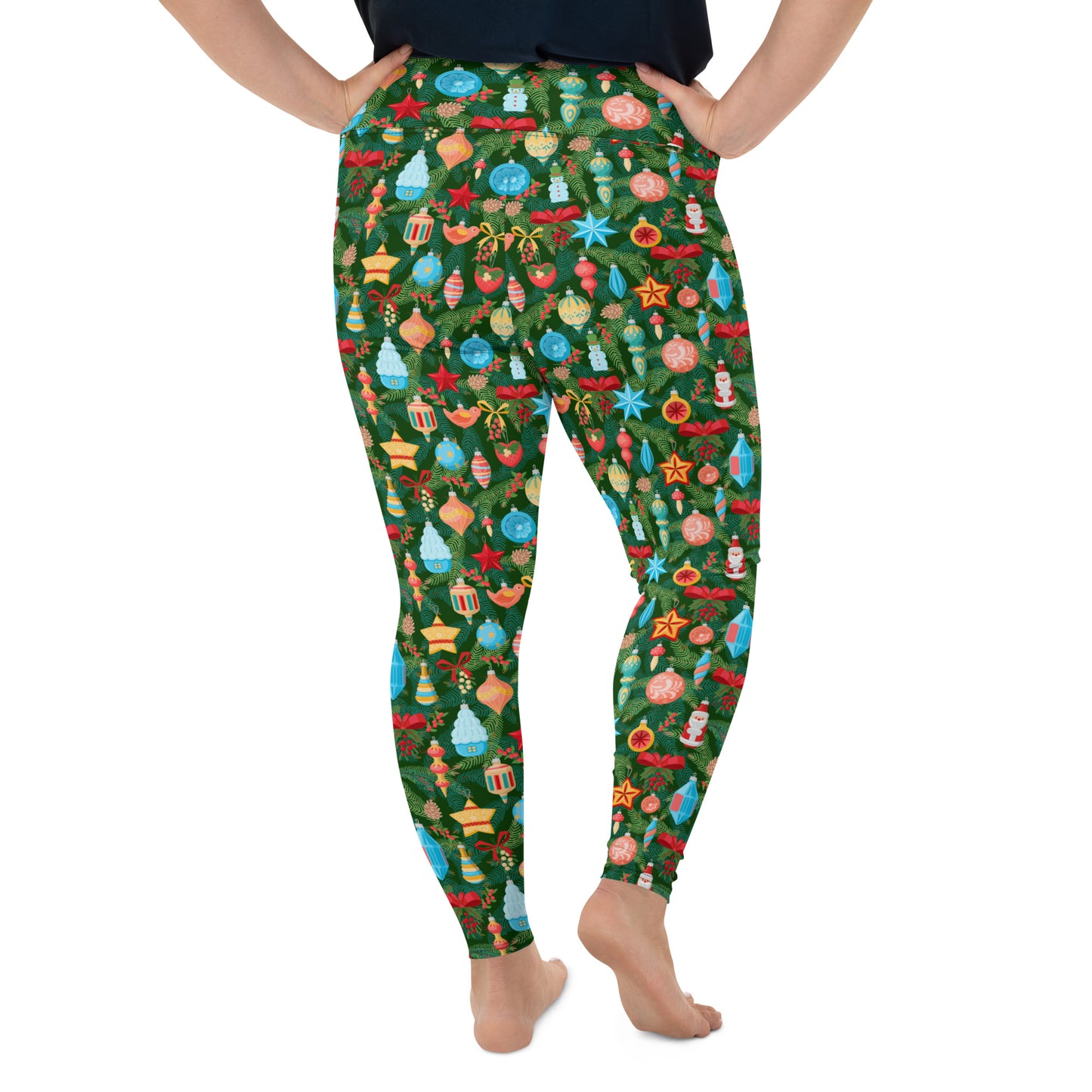 Decorated Tree Plus Size Leggings