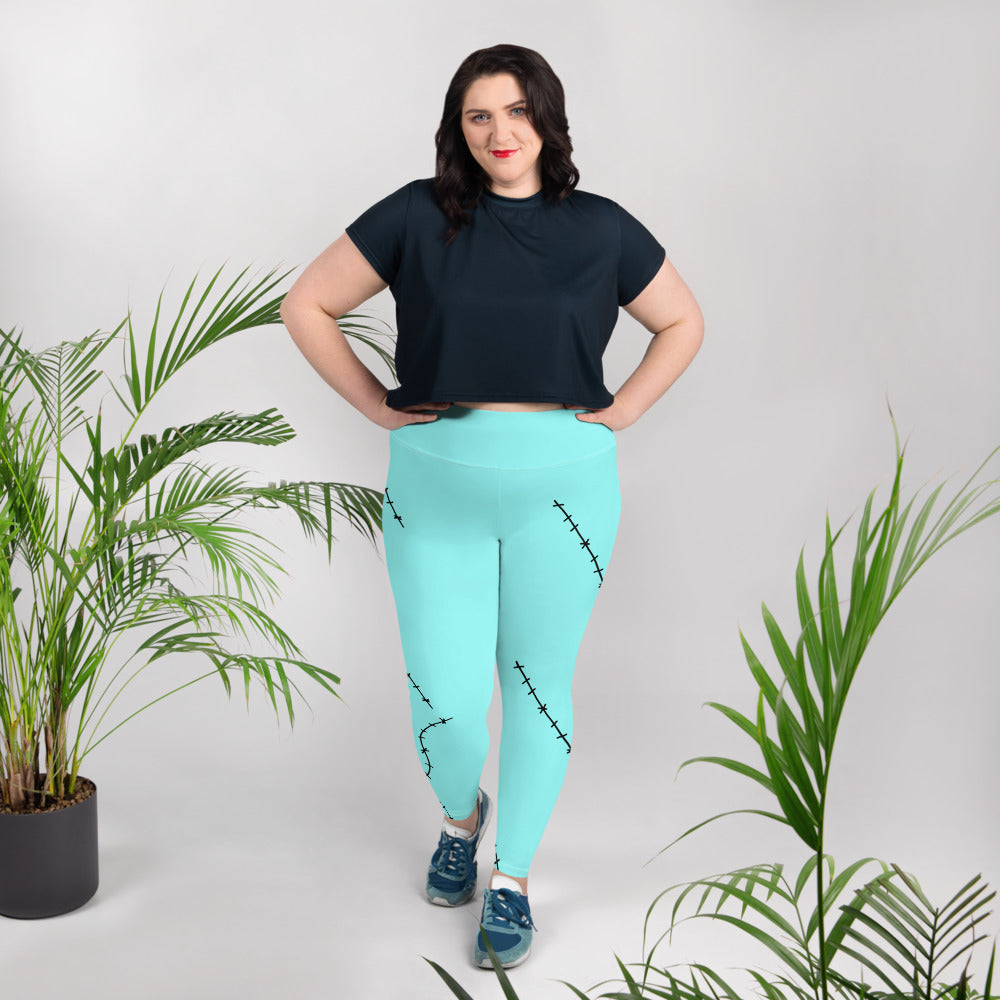 Sally Stitches Plus Size Leggings