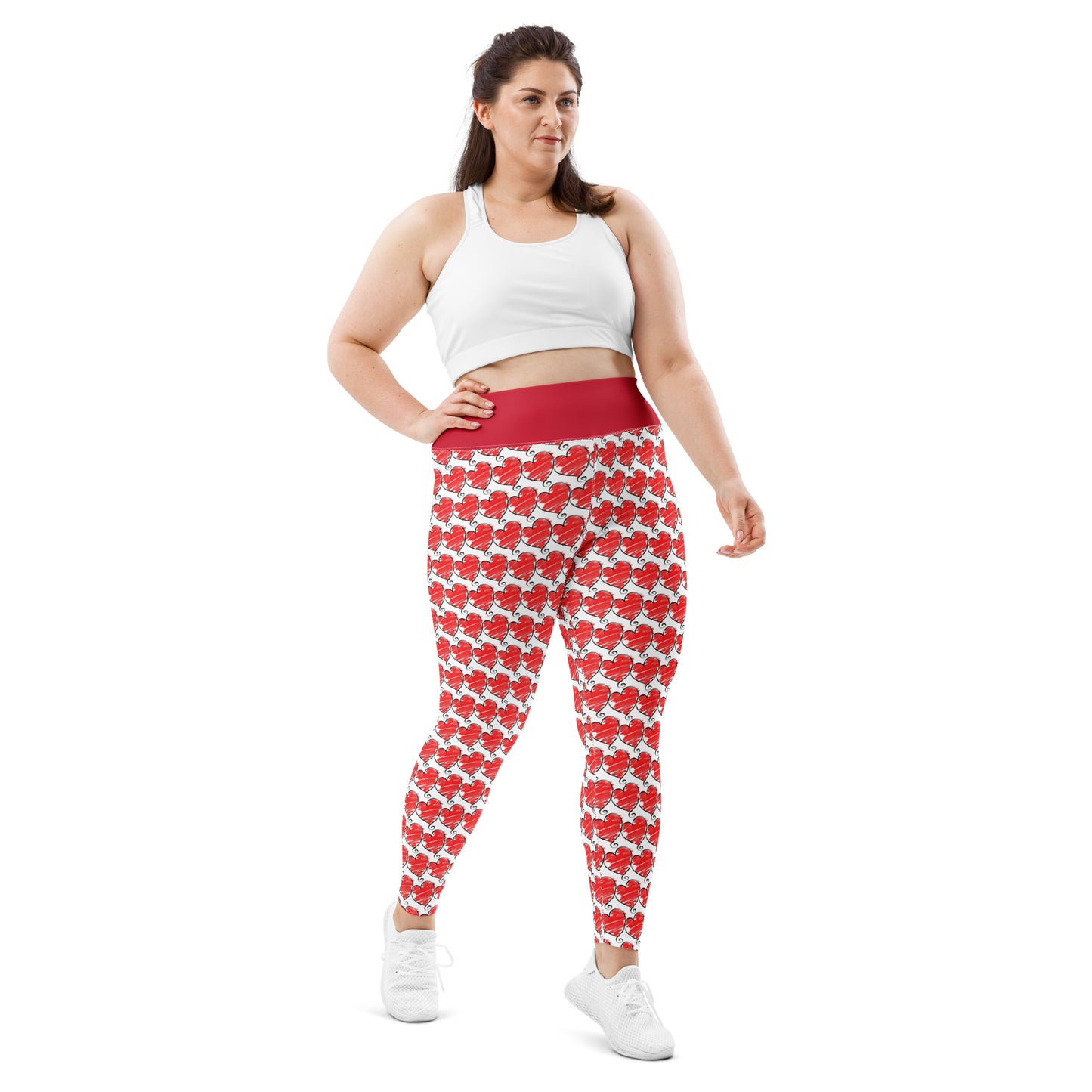 Hearts Plus Size Leggings