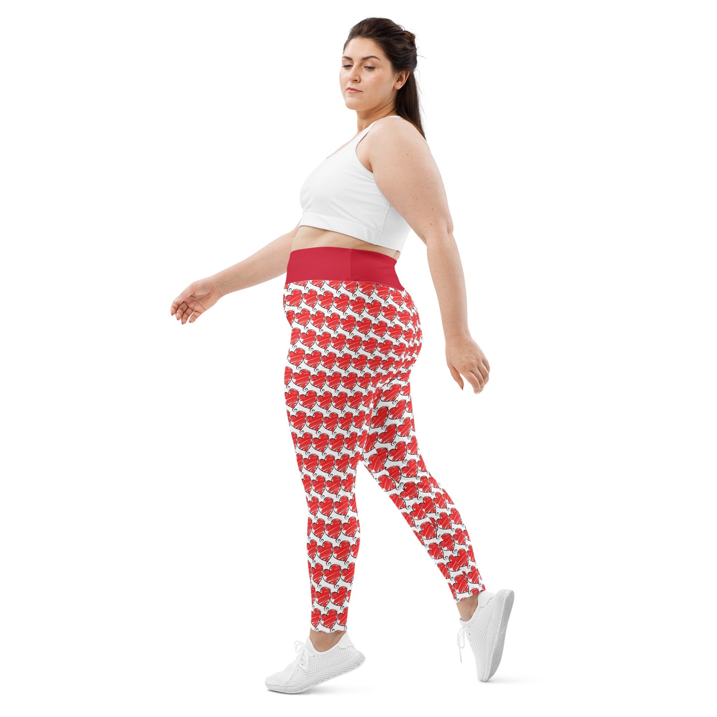 Hearts Plus Size Leggings