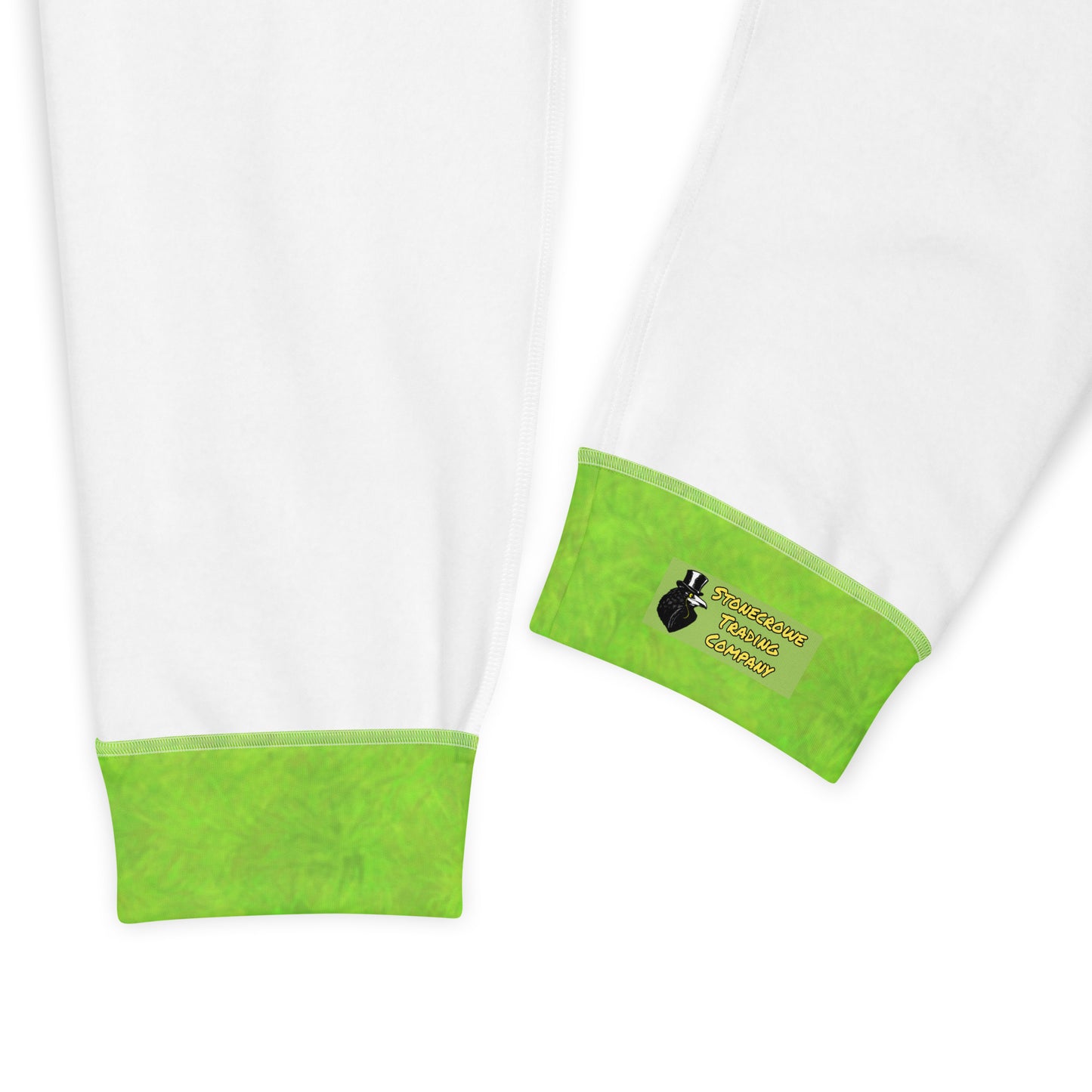 Green Fur Print Men's Joggers