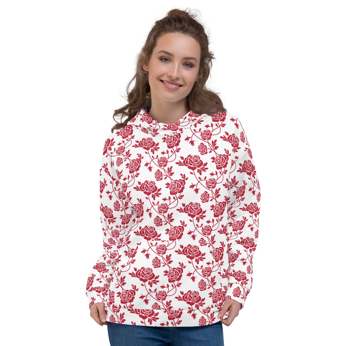 Red Roses Unisex Hoodie