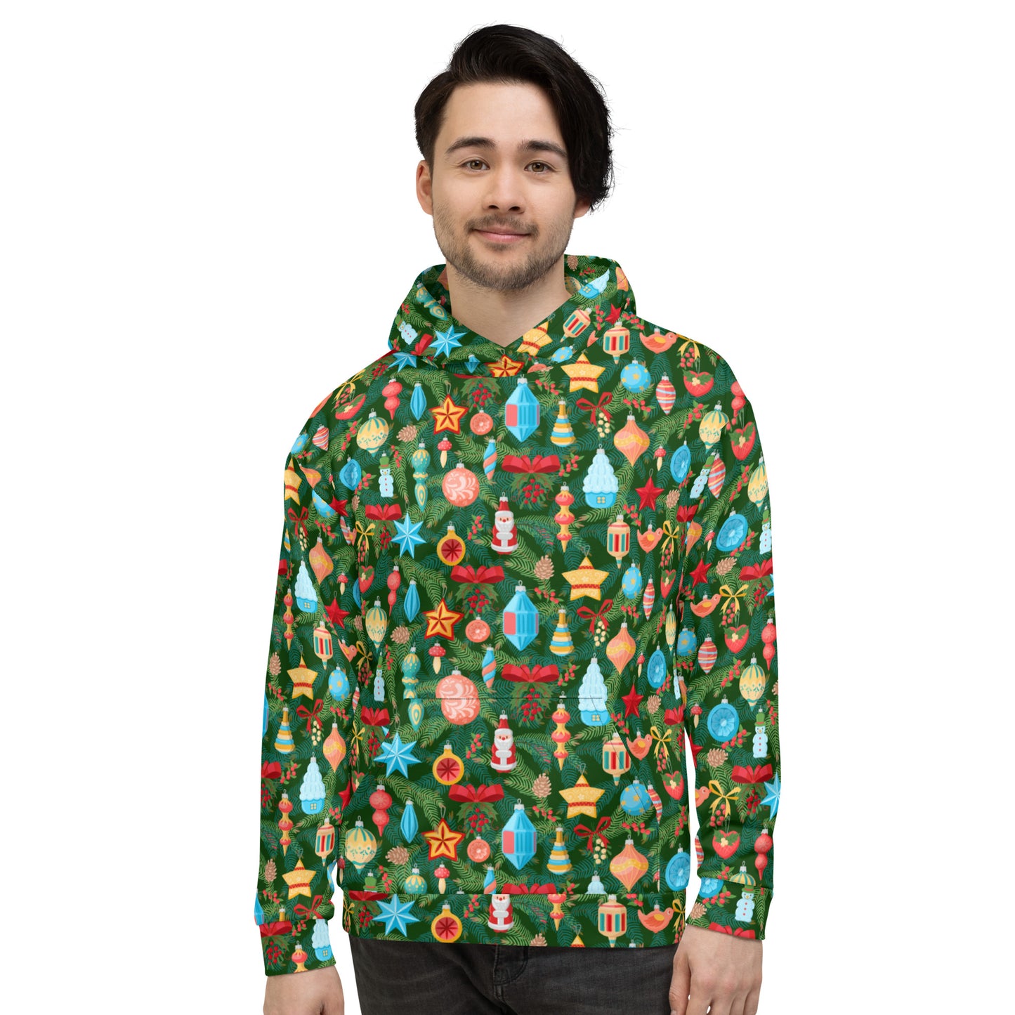 Decorated Tree Unisex Hoodie