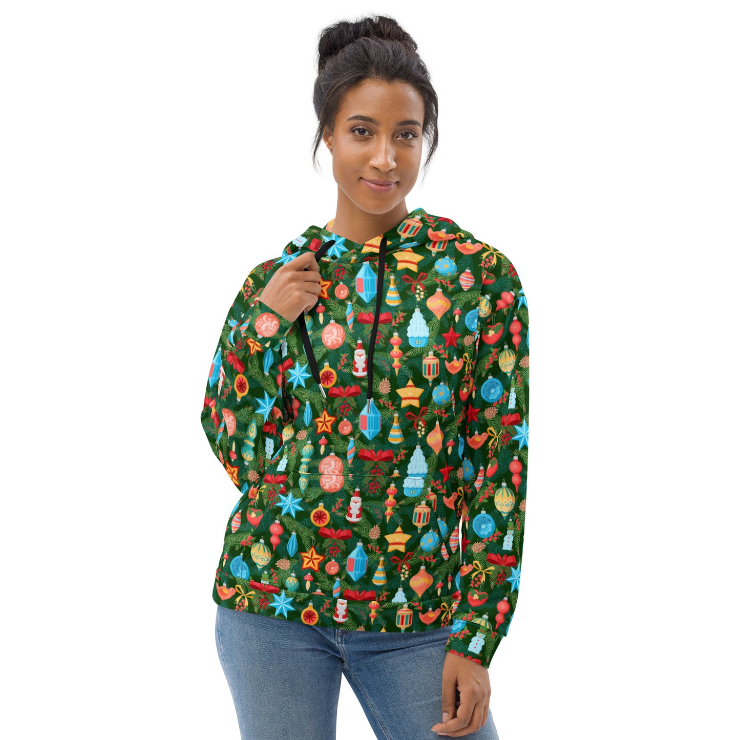 Decorated Tree Unisex Hoodie