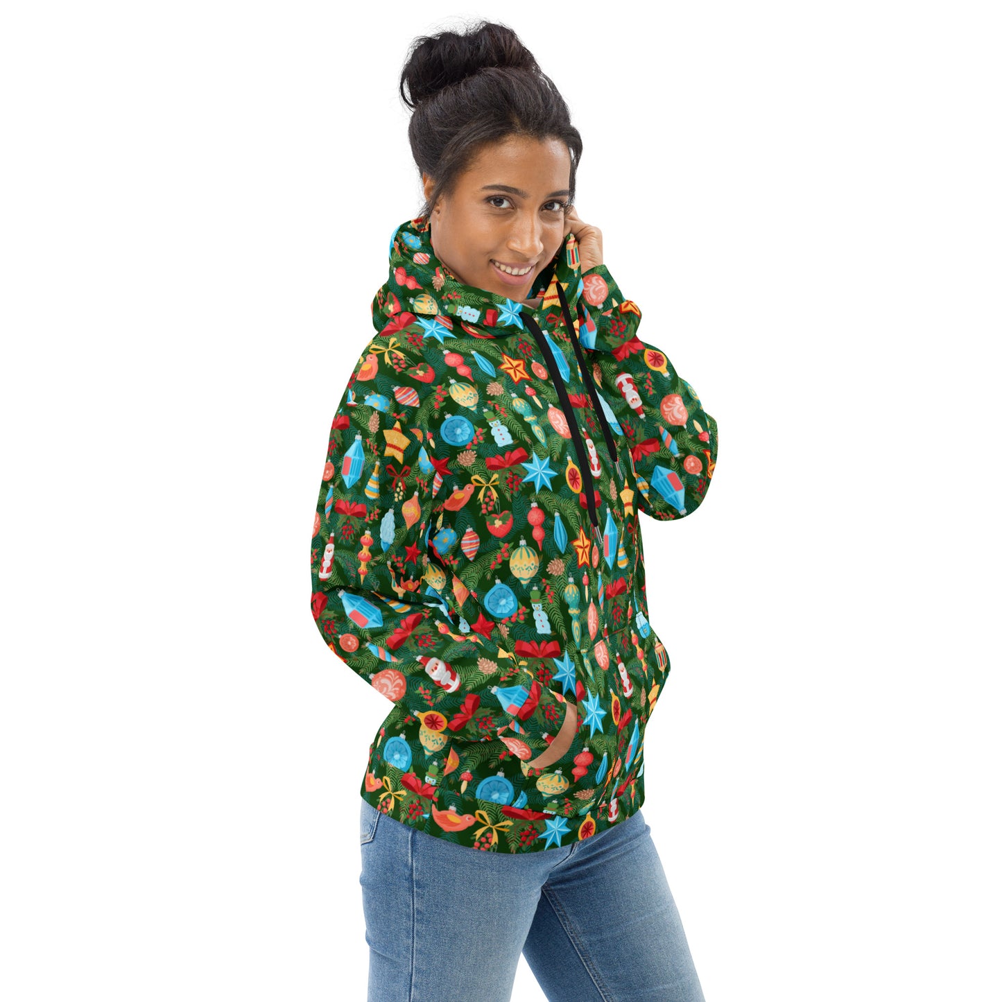 Decorated Tree Unisex Hoodie