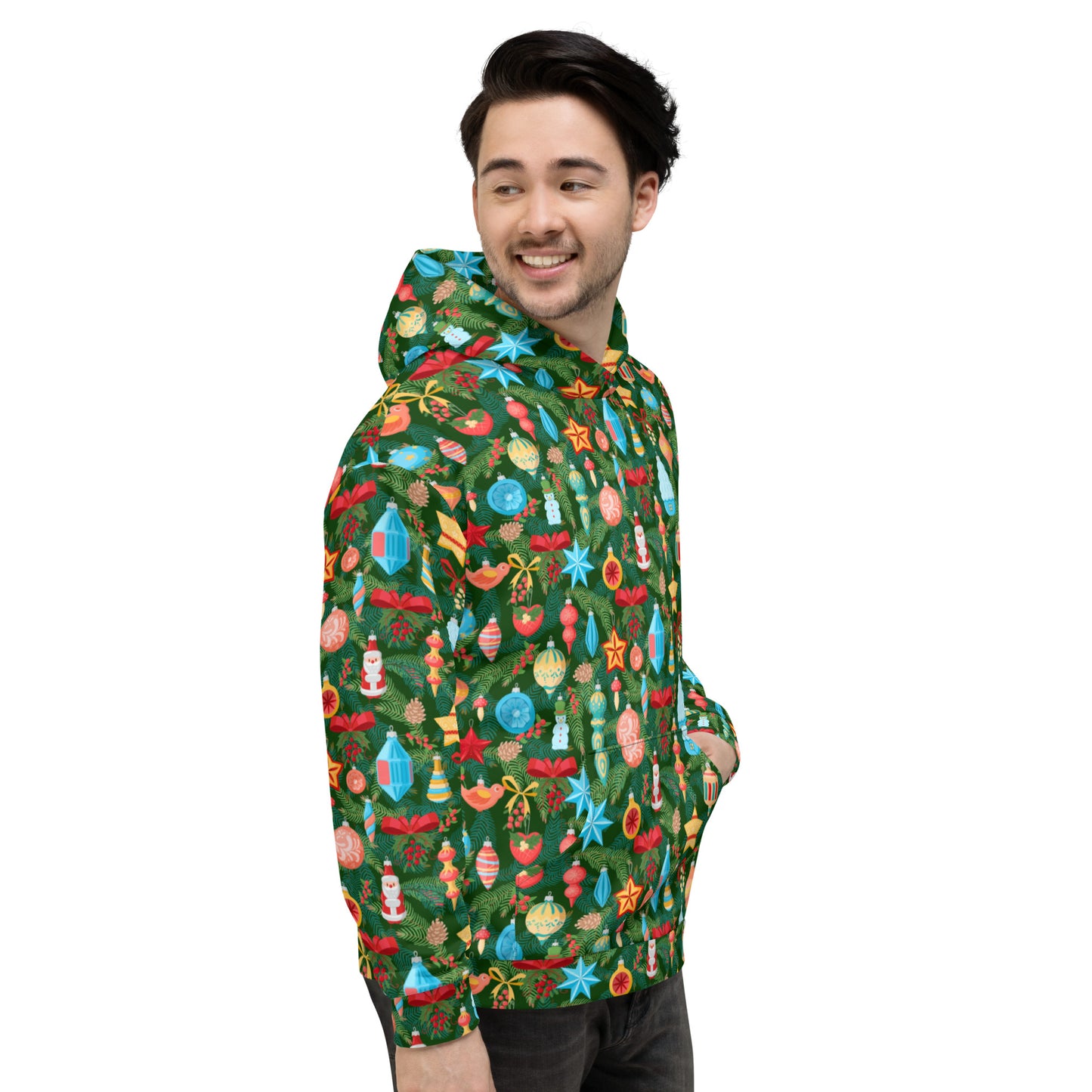 Decorated Tree Unisex Hoodie