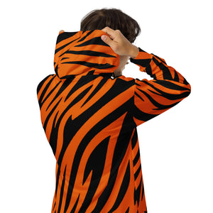 Tiger Stripe Unisex Zip Hoodie