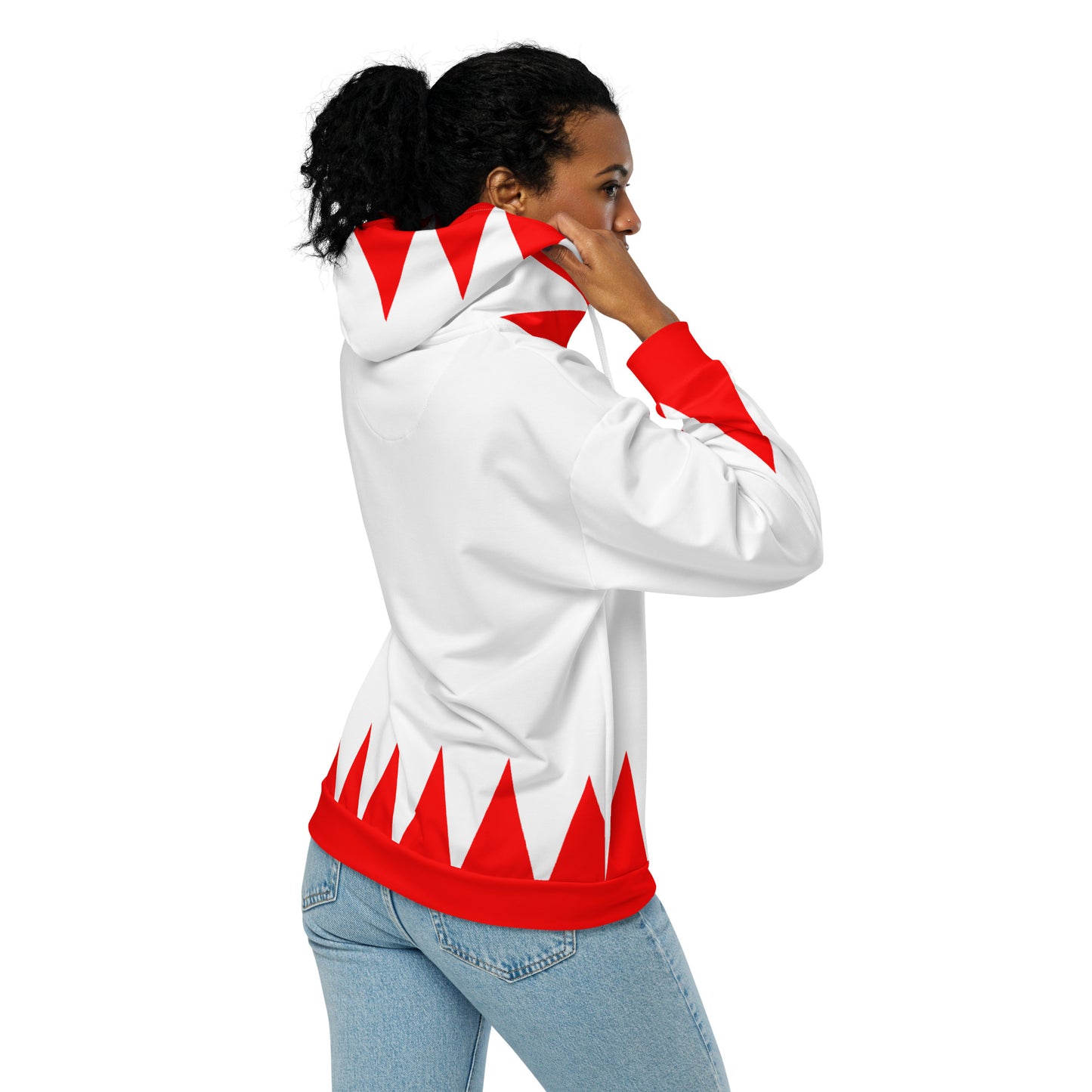 White Mage Unisex Zip Hoodie