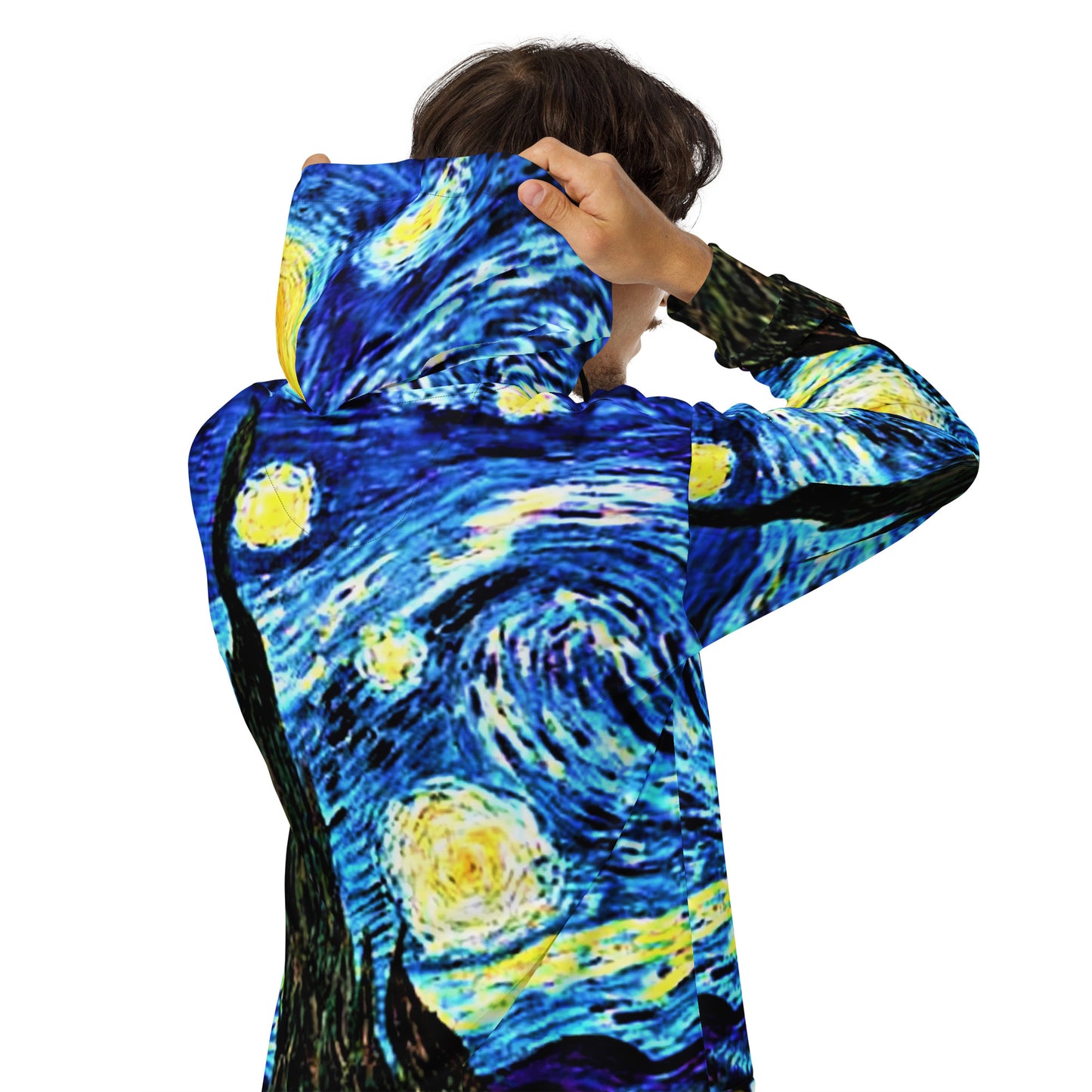 Starry Night Unisex Zip Hoodie