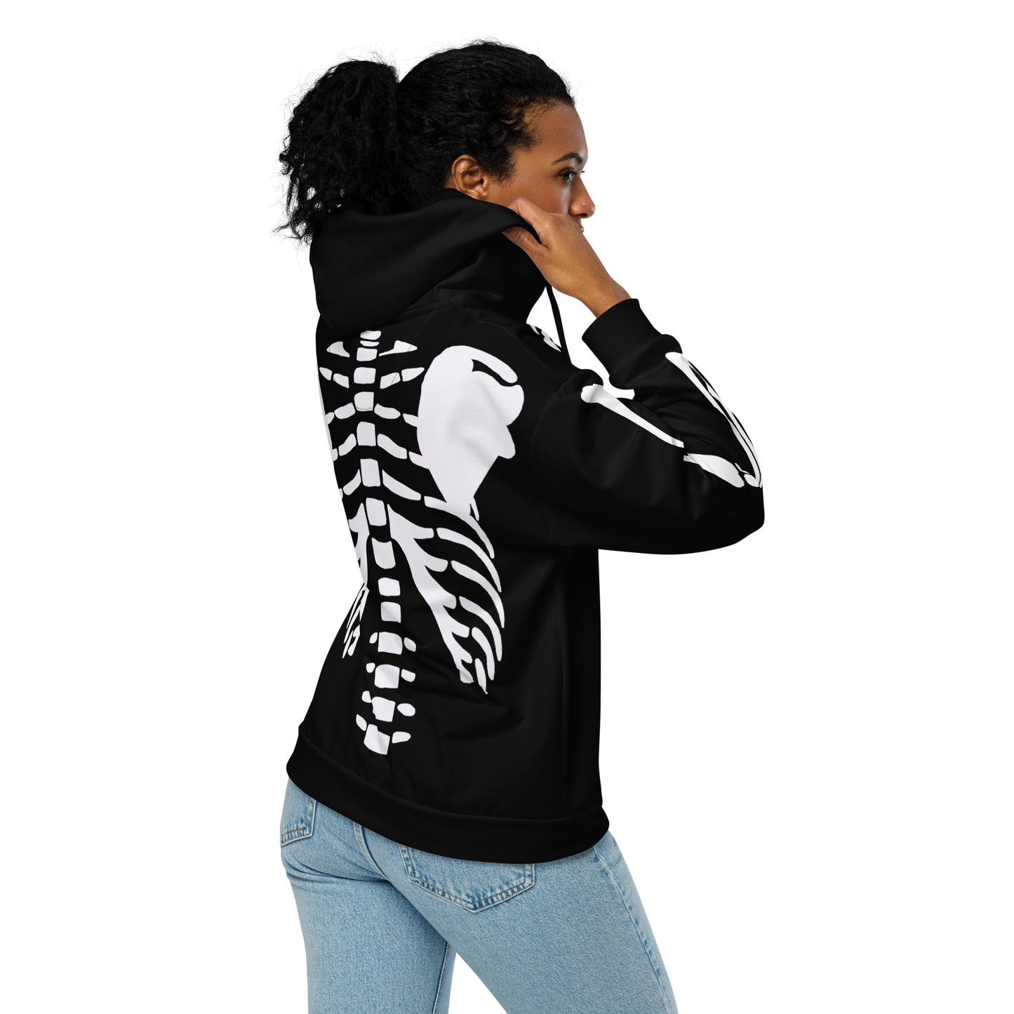 Mr Bones Unisex Zip Hoodie