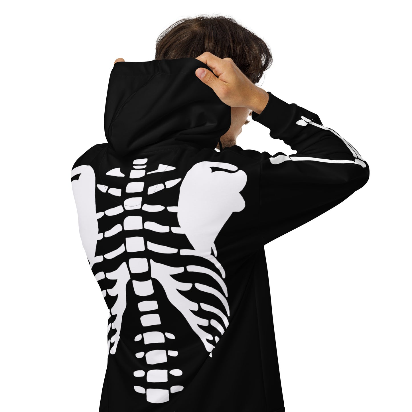 Mr Bones Unisex Zip Hoodie