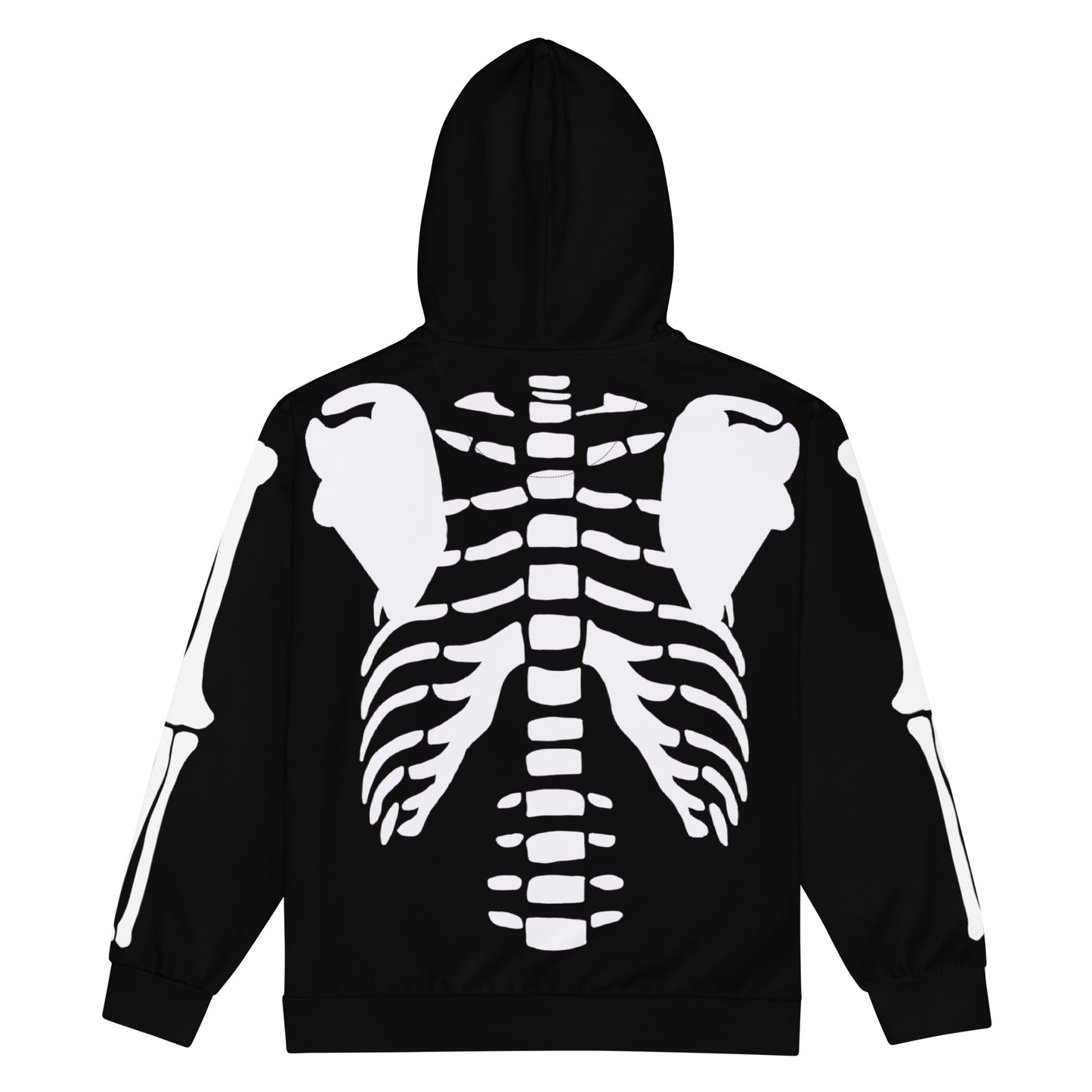 Mr Bones Unisex Zip Hoodie