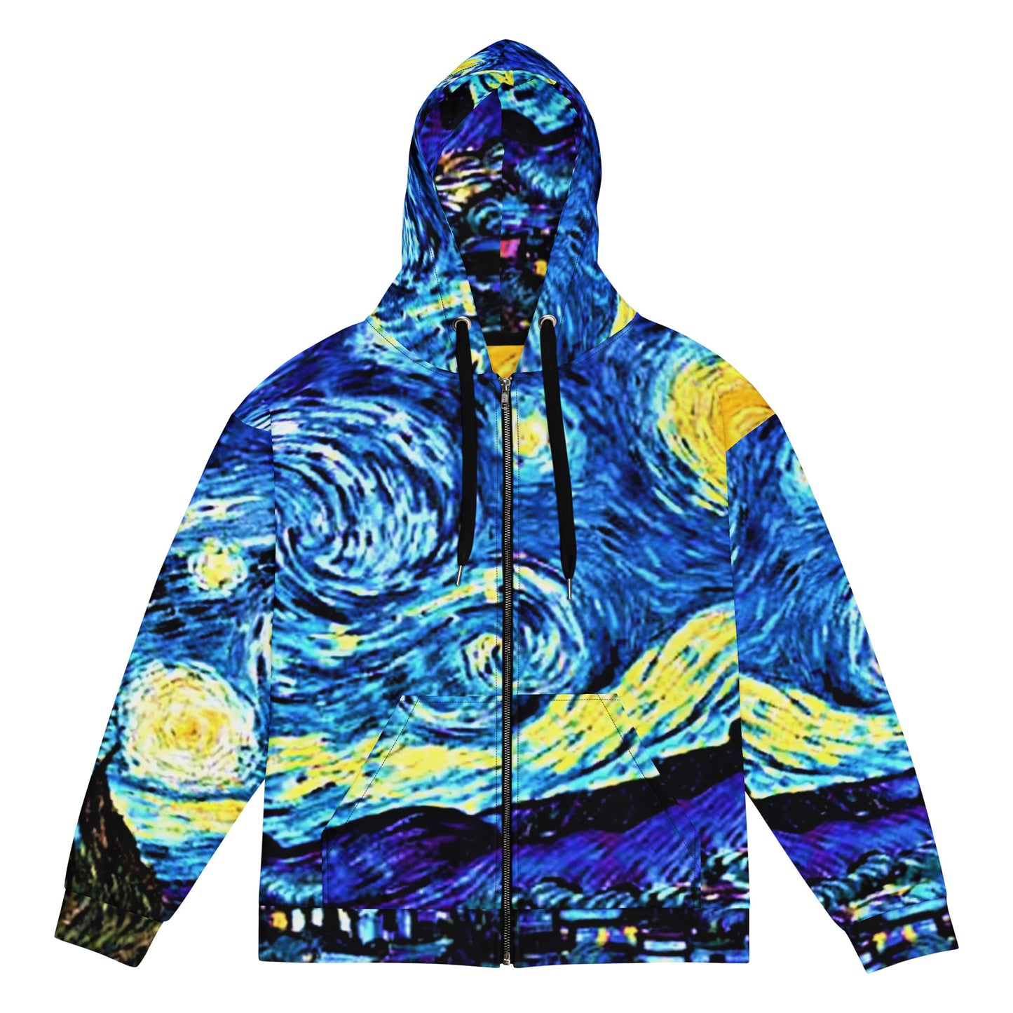 Starry Night Unisex Zip Hoodie