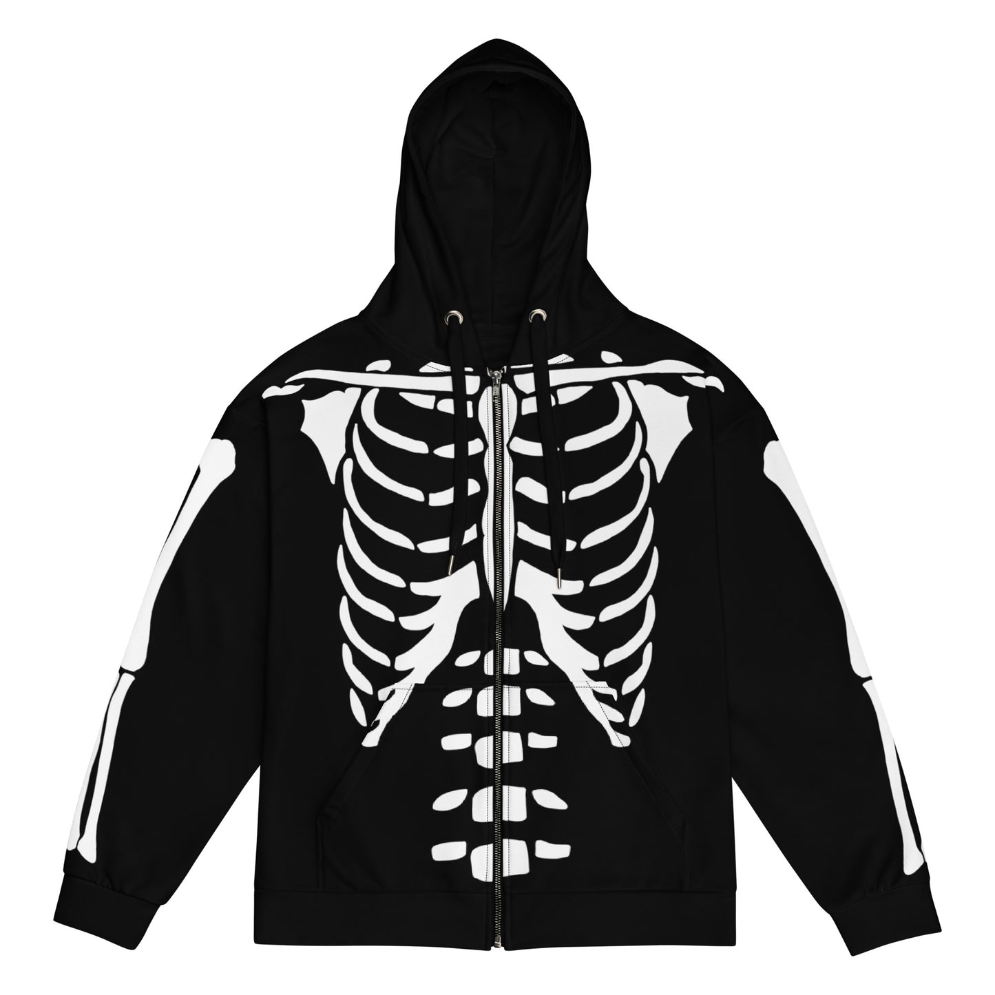 Mr Bones Unisex Zip Hoodie