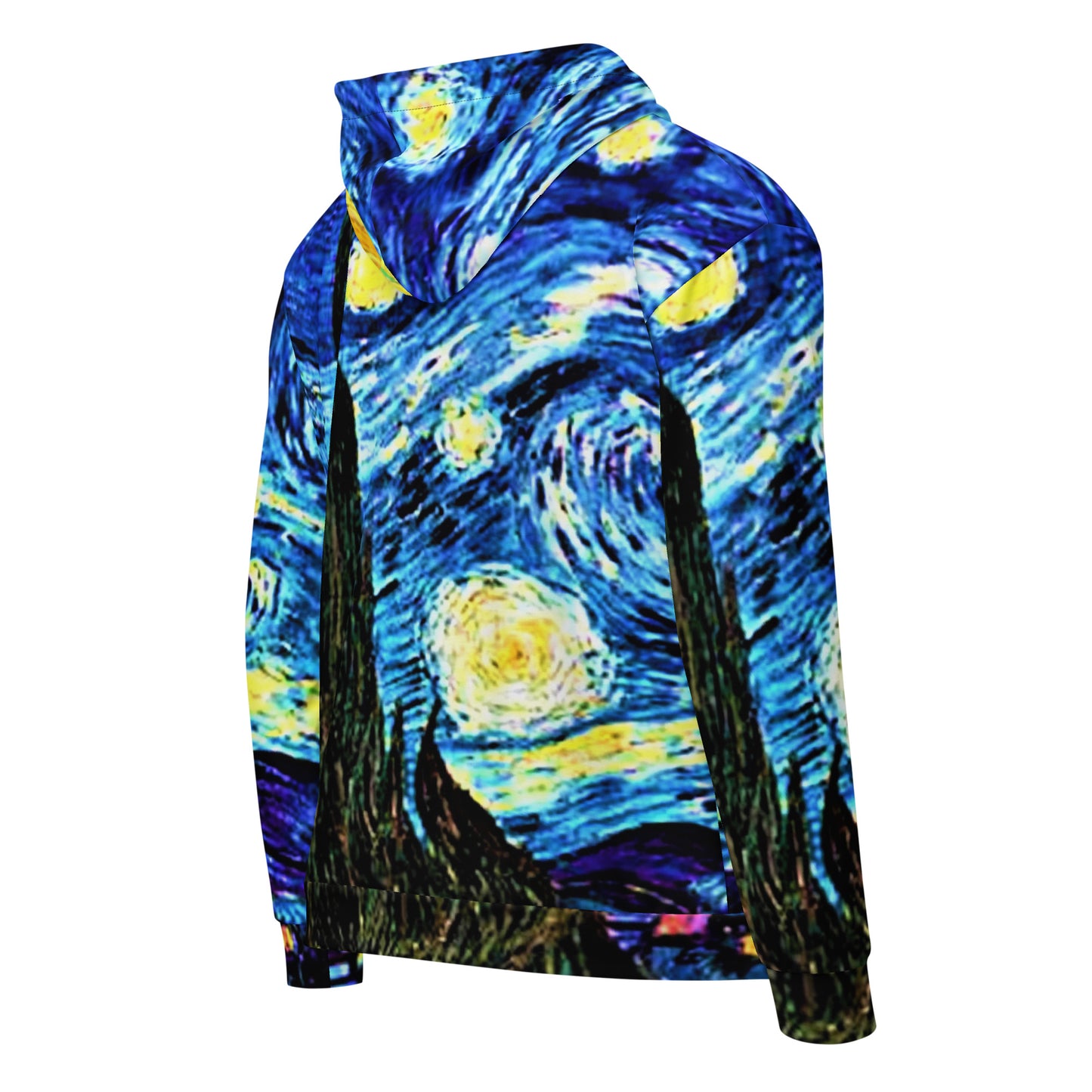 Starry Night Unisex Zip Hoodie