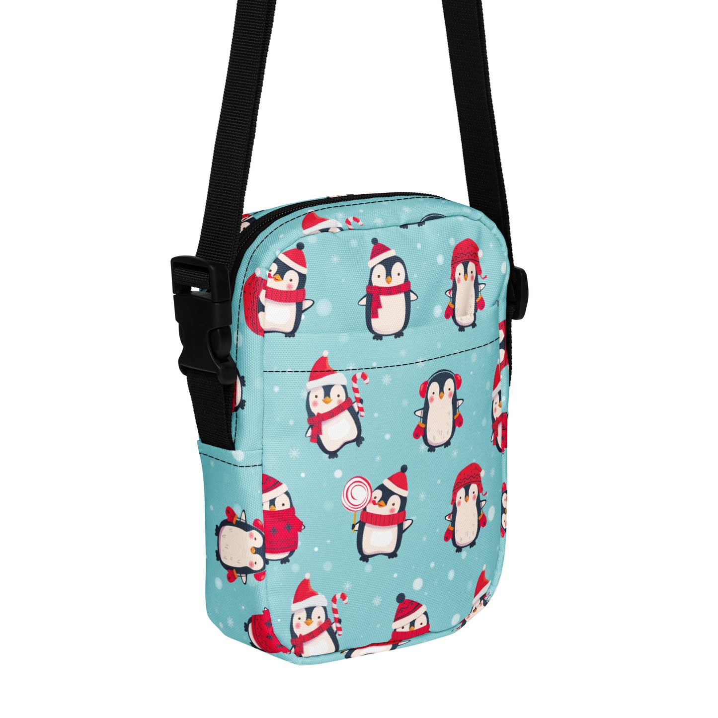 Cute Penguins Utility Crossbody Bag