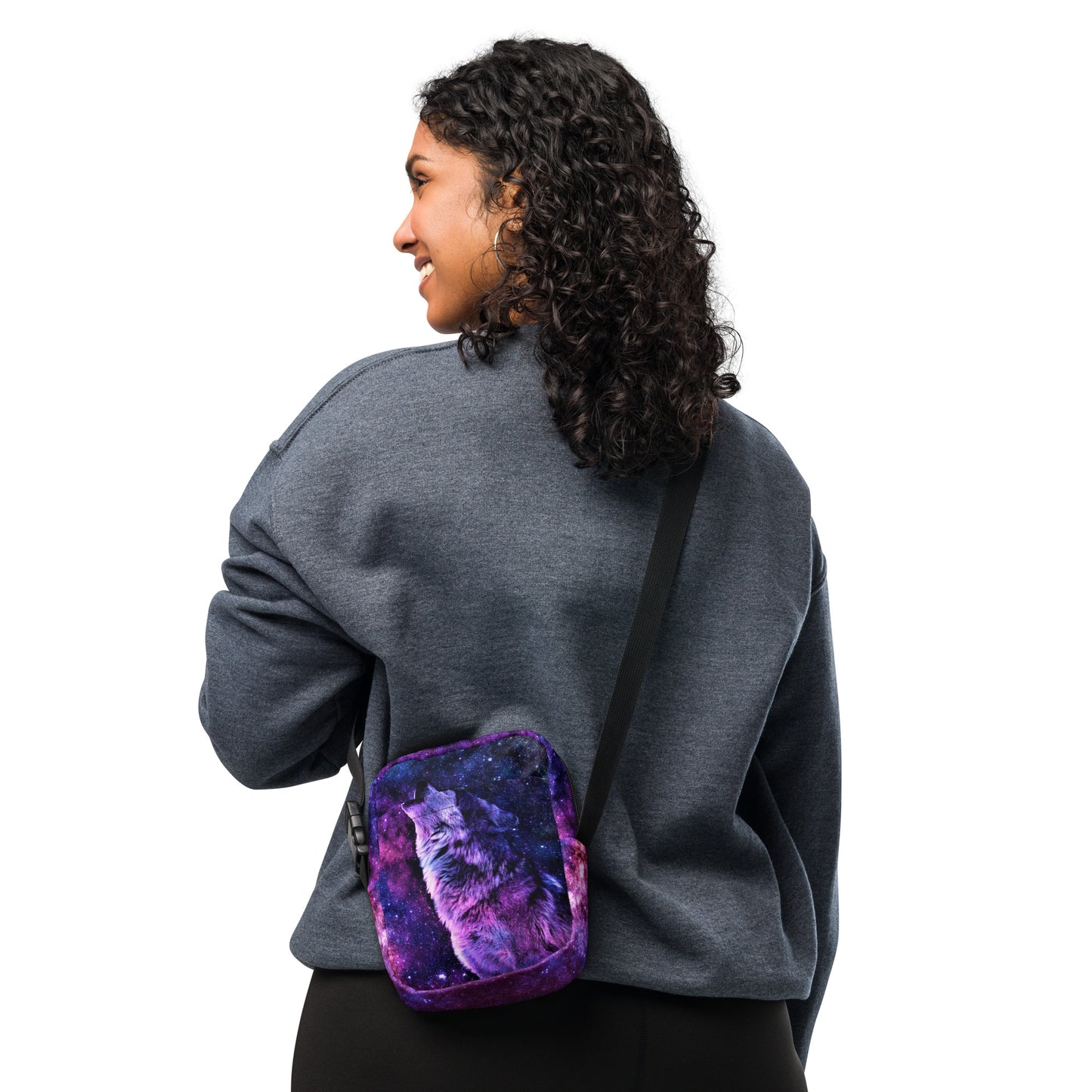 Nebula Wolf Utility Crossbody Bag