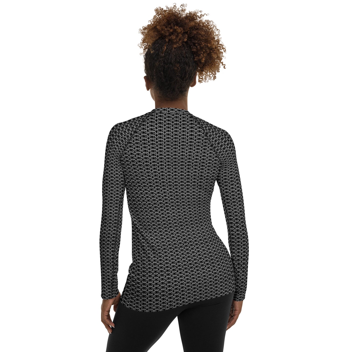 Chain Mail Women's Rash Guard