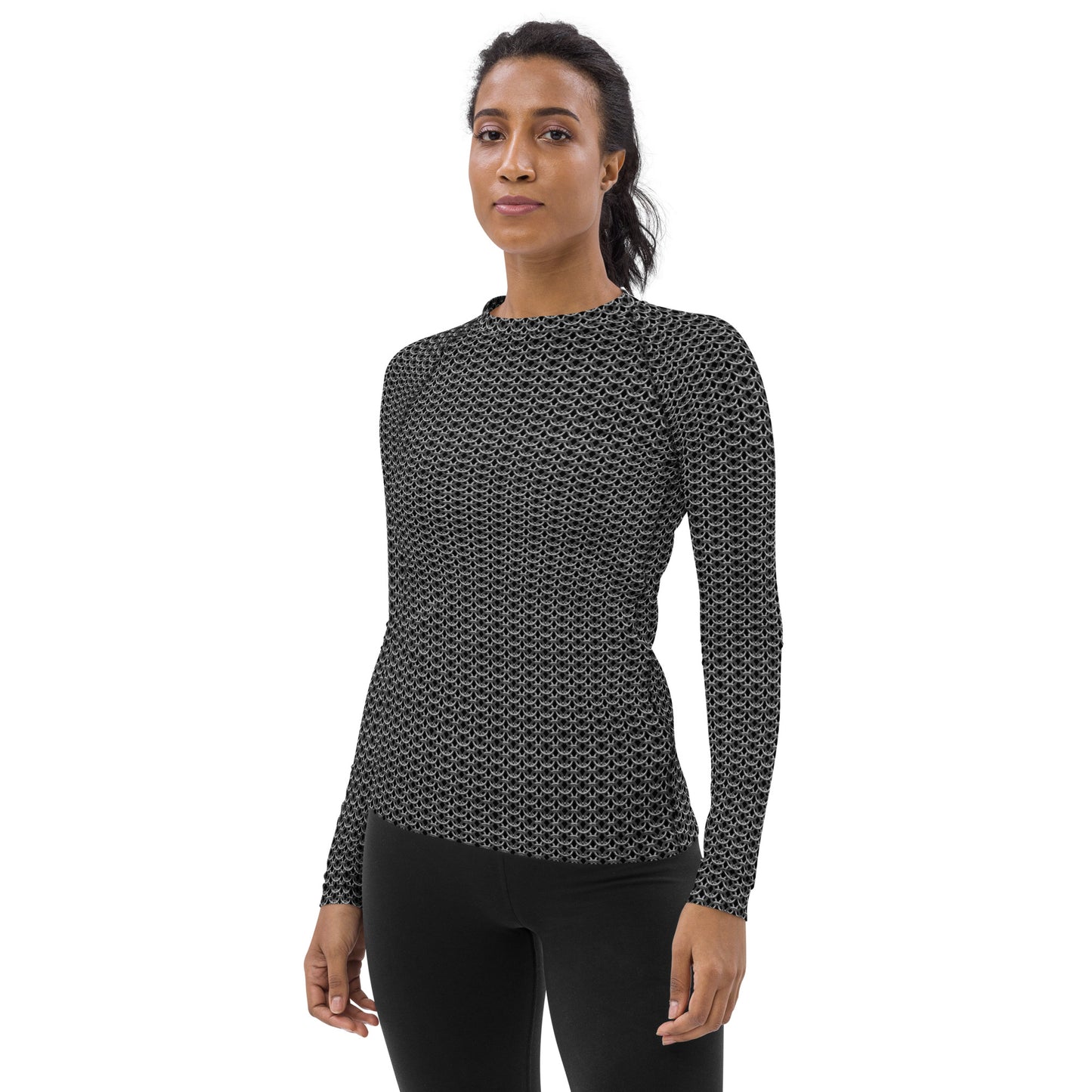 Chain Mail Women's Rash Guard