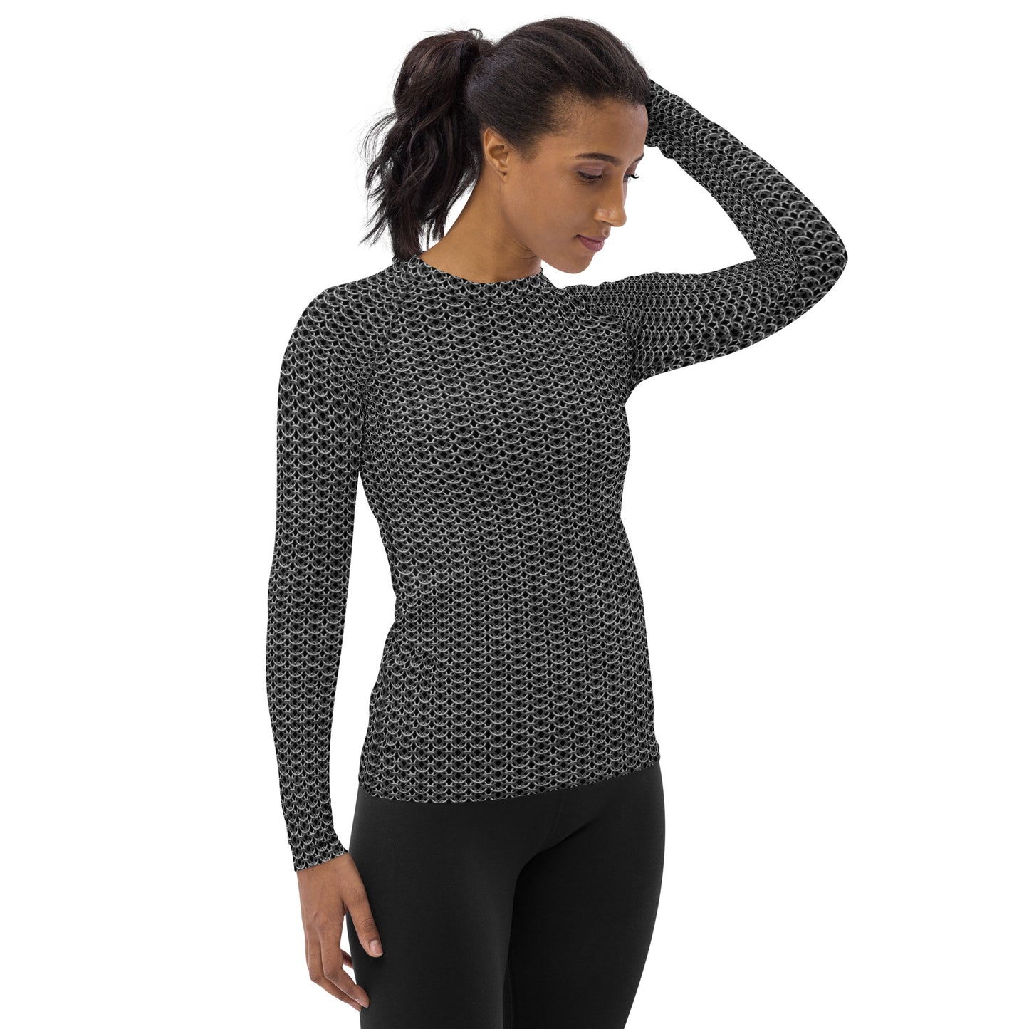 Chain Mail Women's Rash Guard