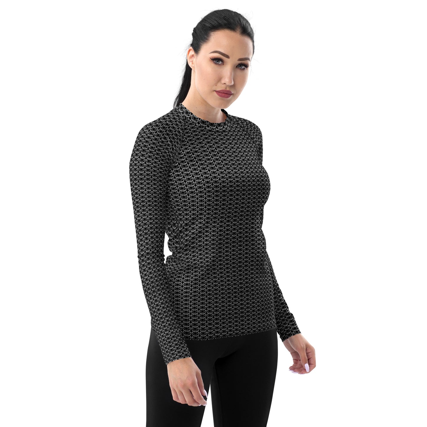 Chain Mail Women's Rash Guard