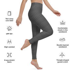 Chainmail print outlet leggings