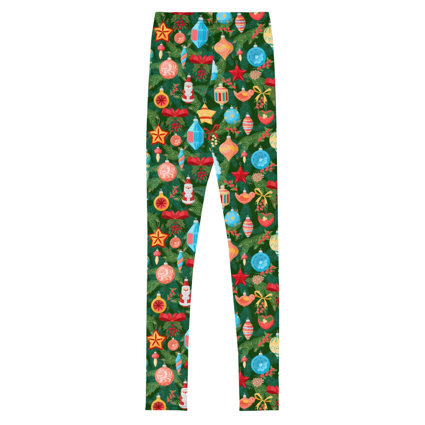 Decorated Tree Youth Leggings