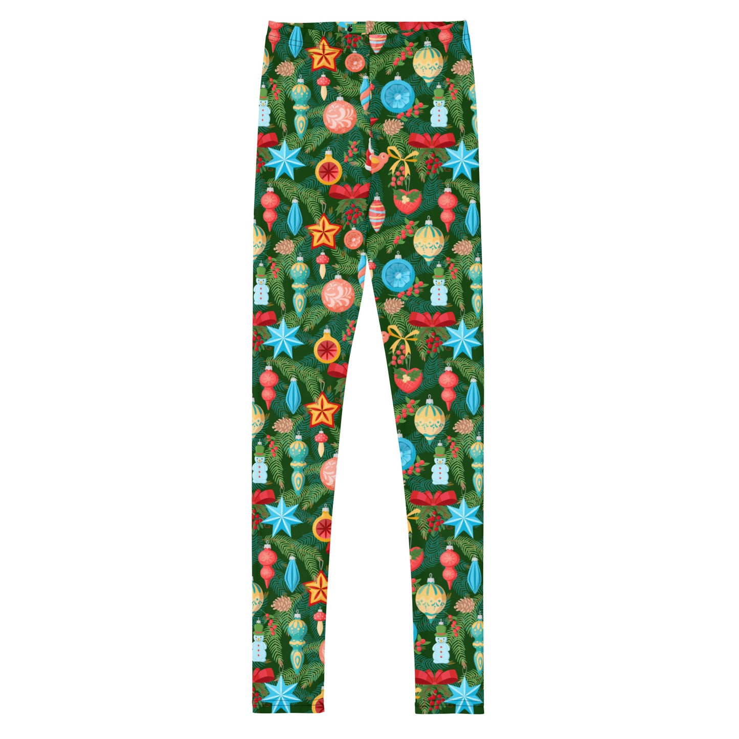 Decorated Tree Youth Leggings