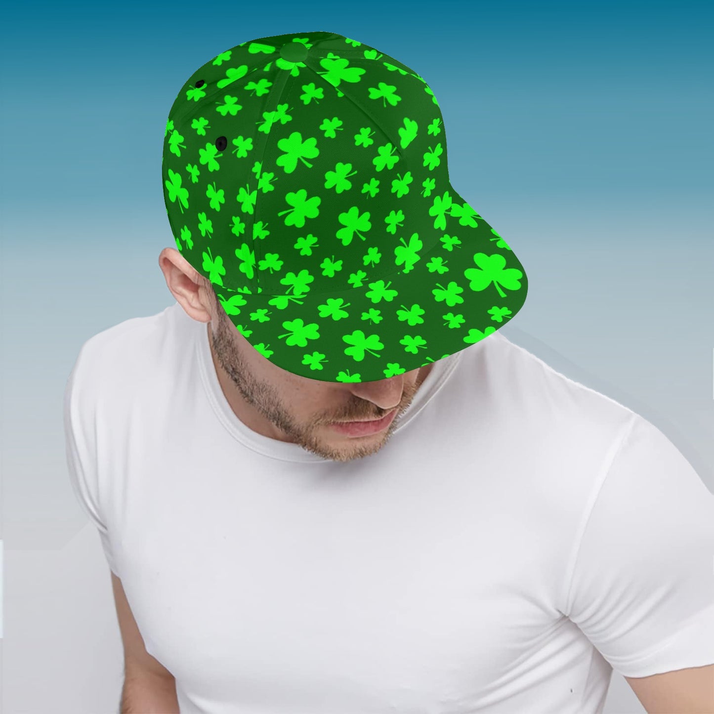 Shamrocks Snapback Hat