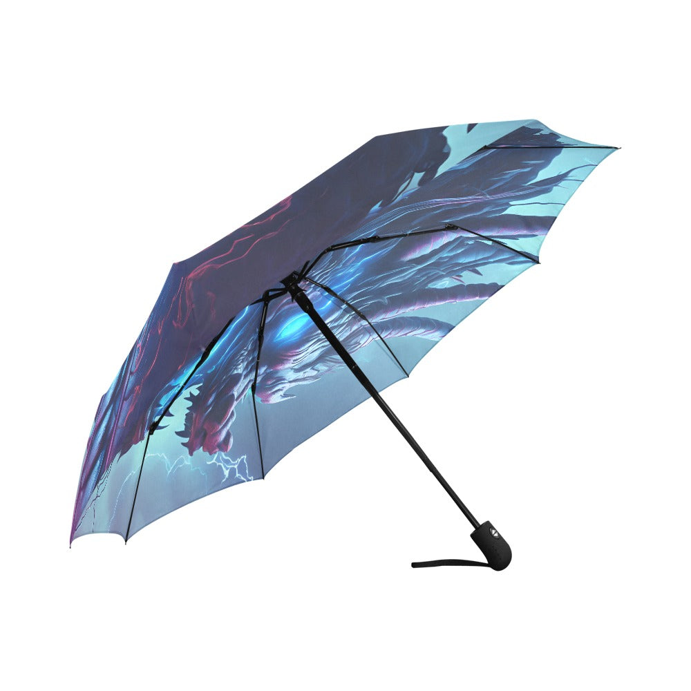 Lightning Dragon Automatic Foldable Umbrella