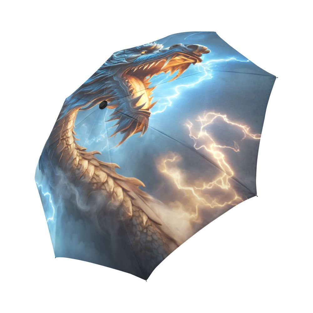 Angry Dragon Automatic Foldable Umbrella