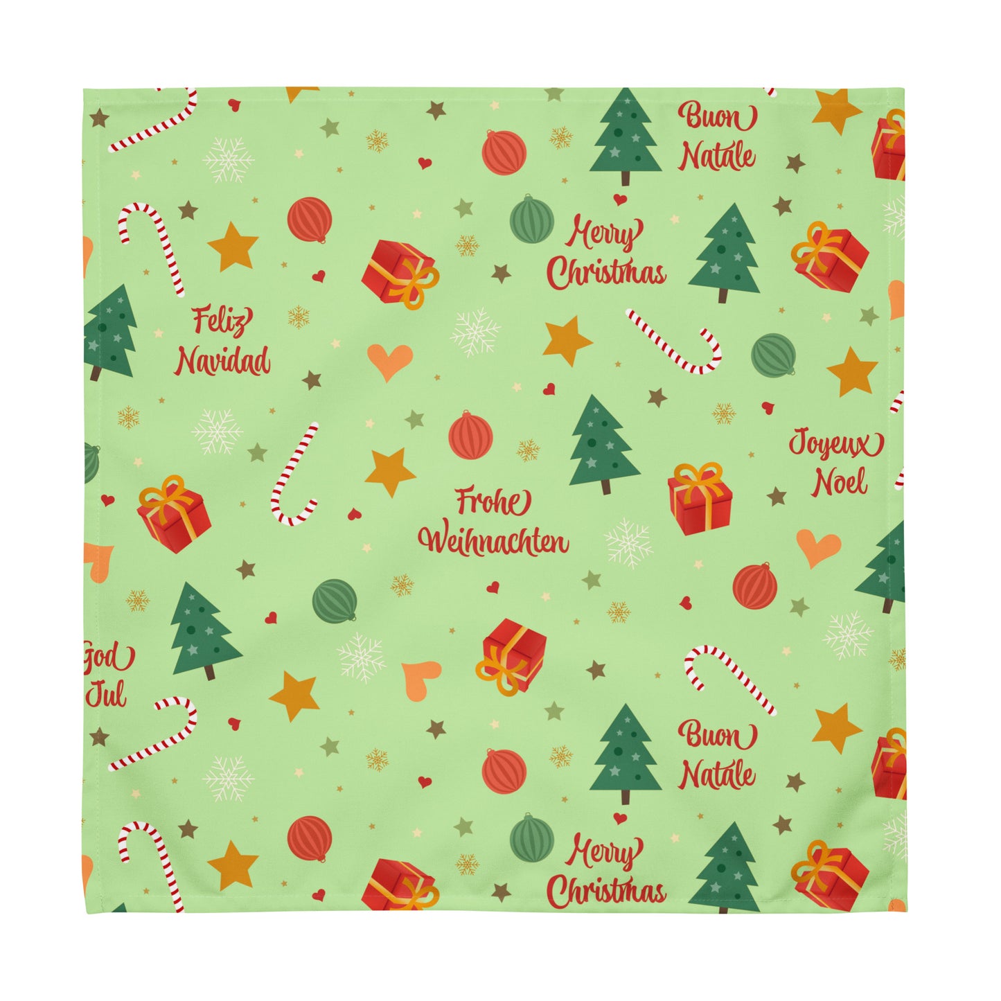 Merry Christmas Cloth Napkin Set