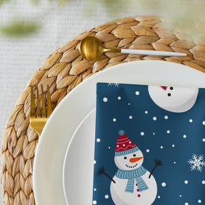 Snowmen Cloth Napkin Set
