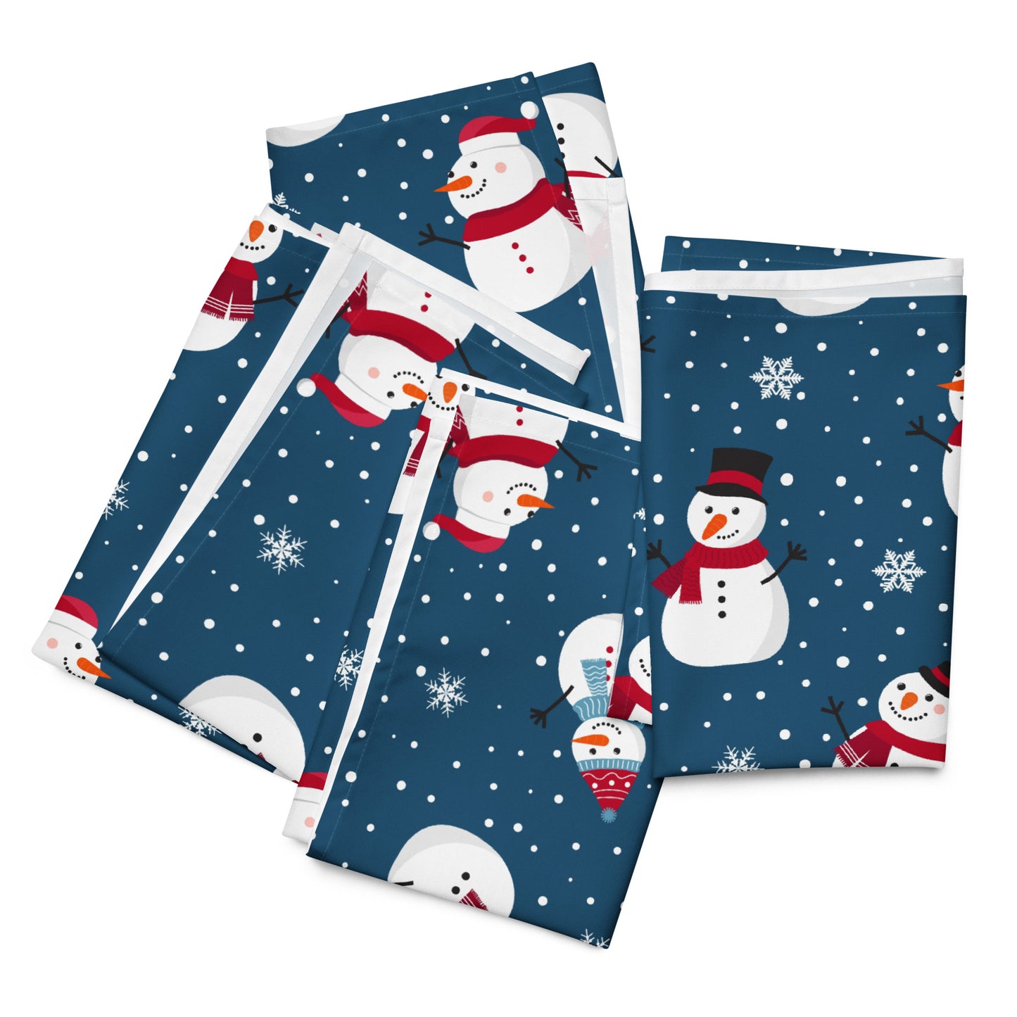 Snowmen Cloth Napkin Set