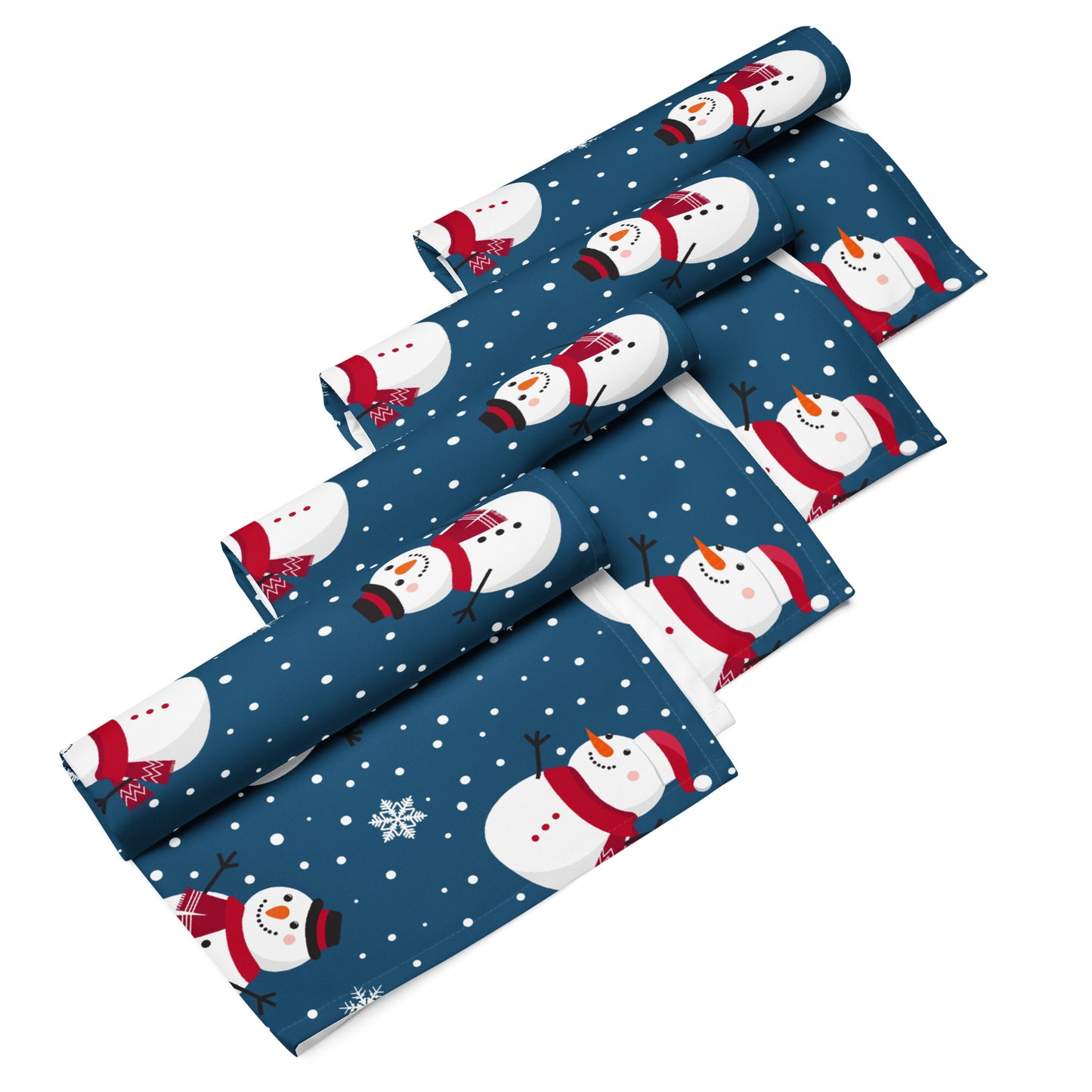 Snowmen Cloth Napkin Set