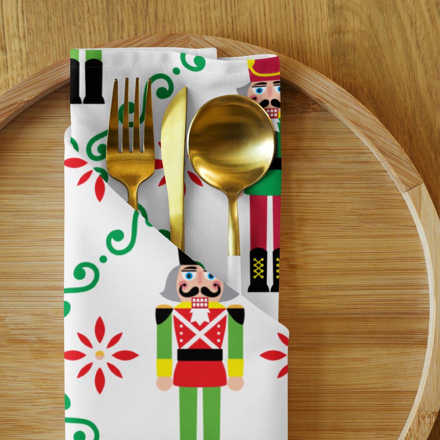 Nutcrackers Cloth Napkin Set