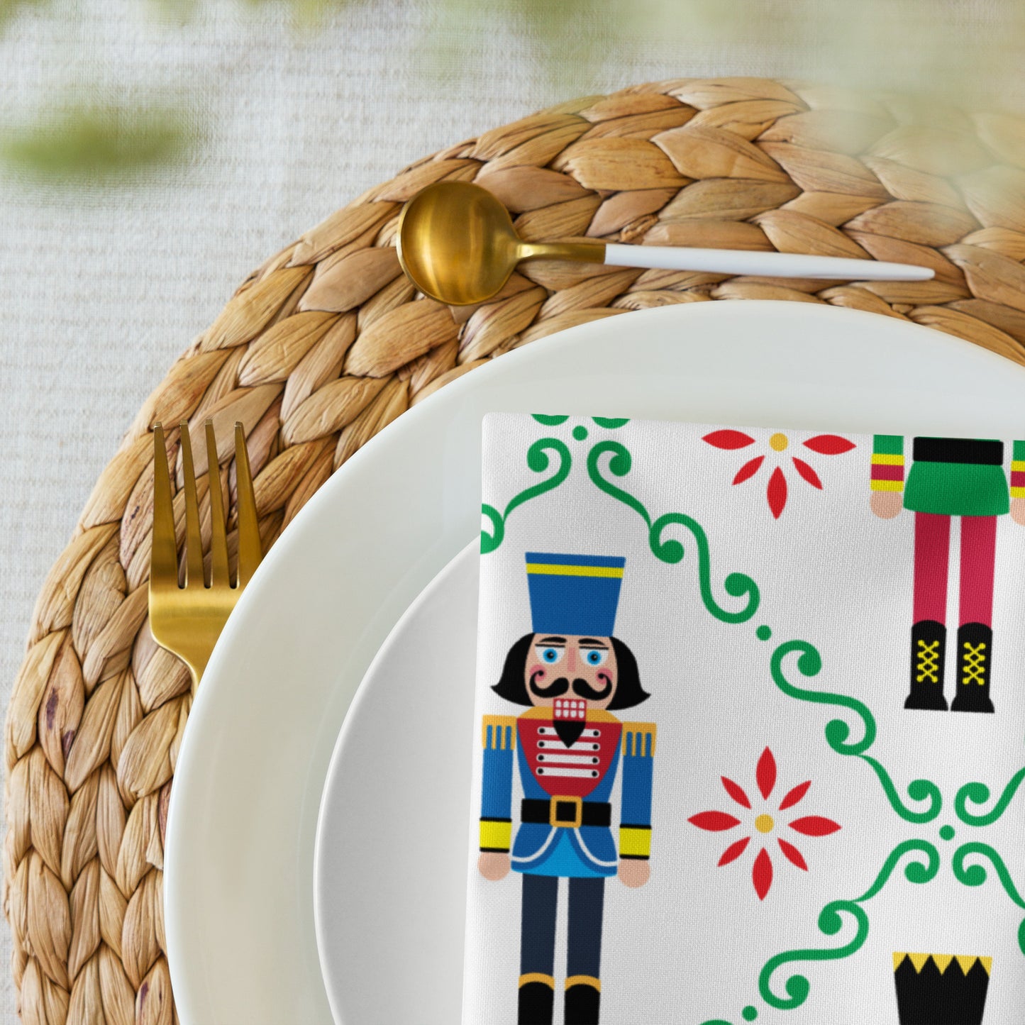 Nutcrackers Cloth Napkin Set