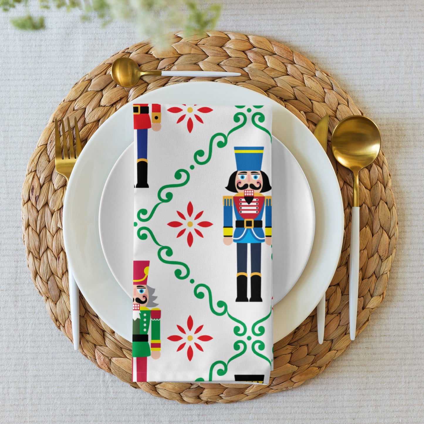 Nutcrackers Cloth Napkin Set