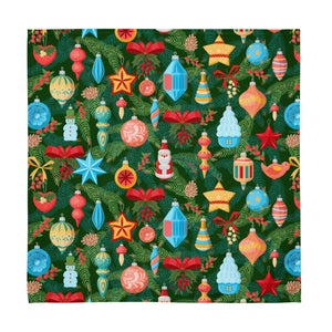 Decorated Tree Cloth Napkin Set