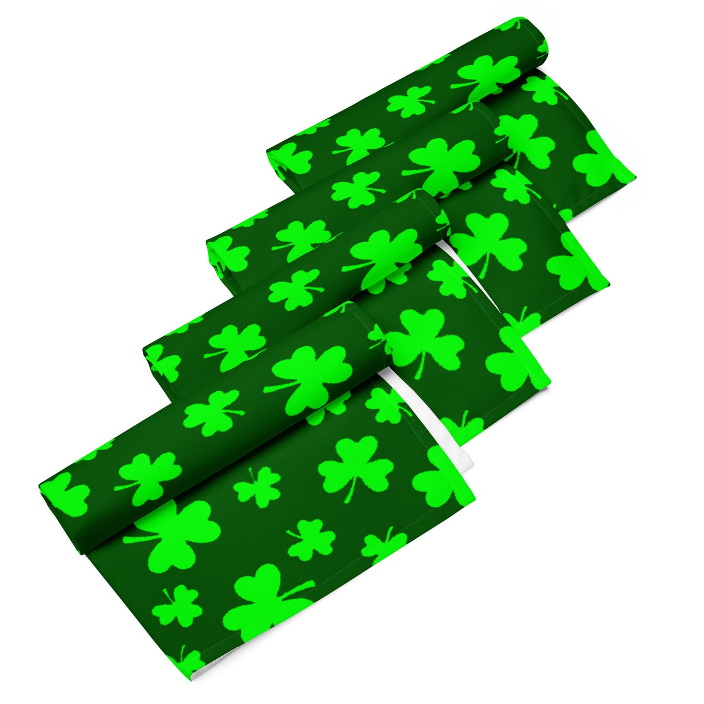 Shamrocks Print Cloth Napkin Set