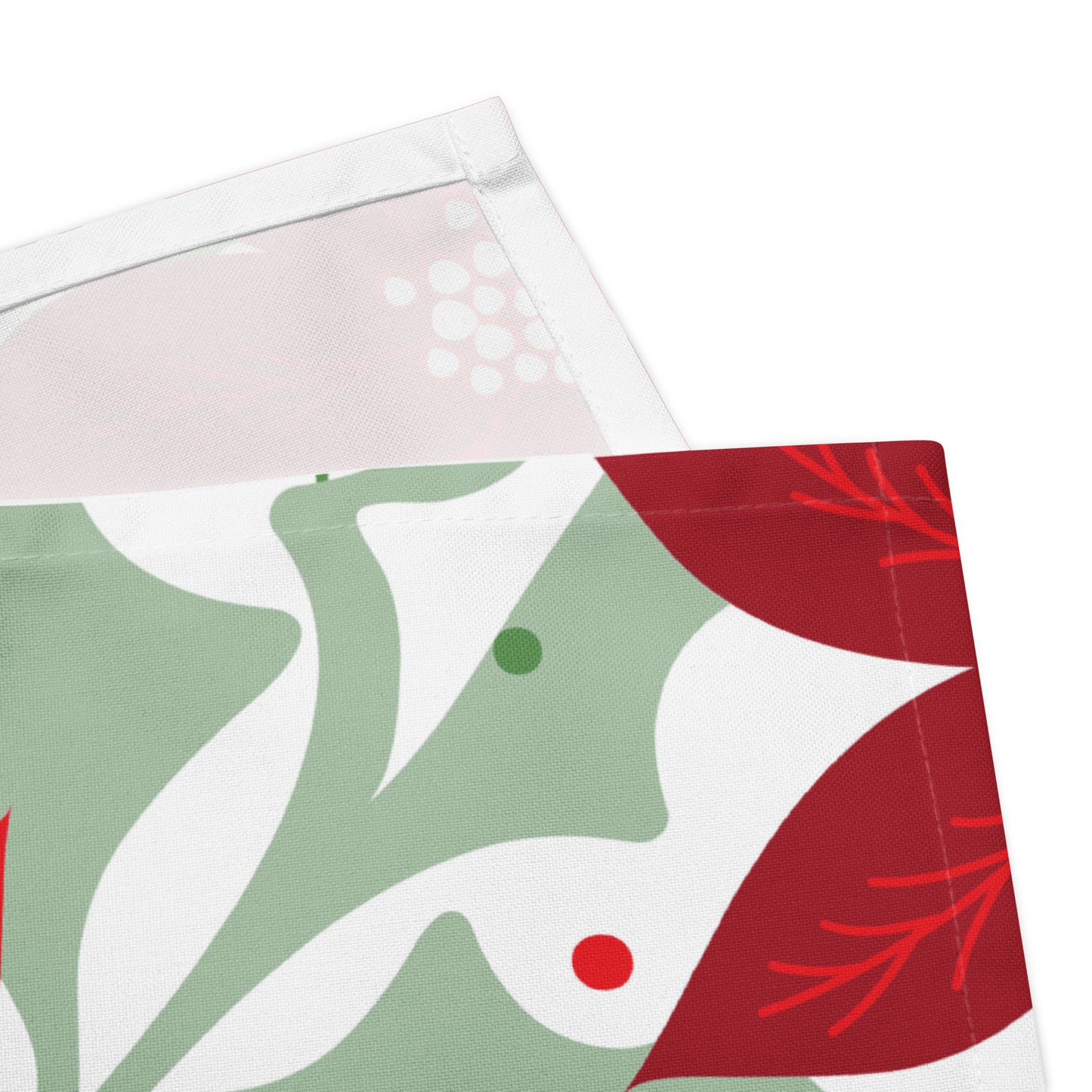 Modern Poinsettia Cloth Napkin Set