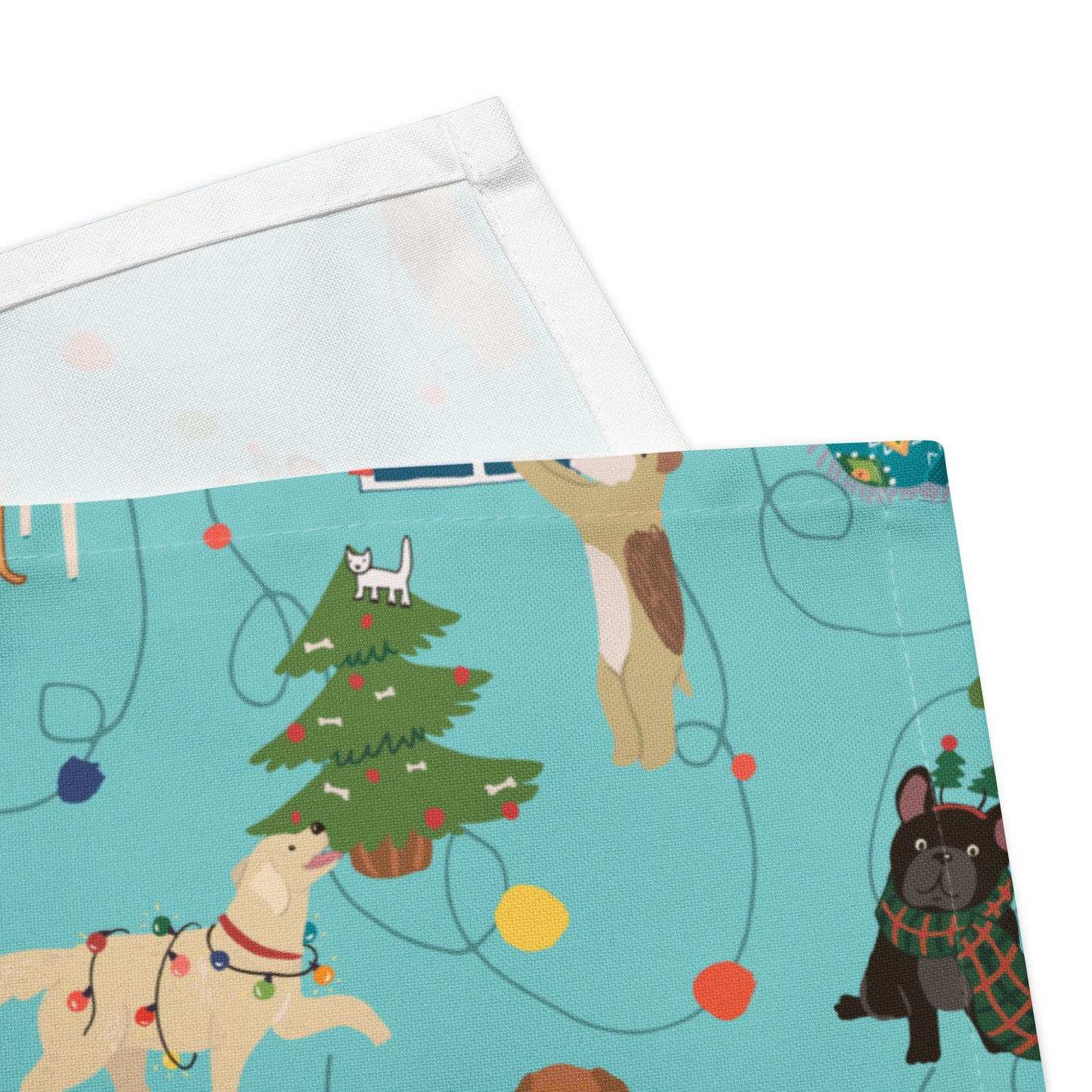 Festive Dogs Cloth Napkin Set